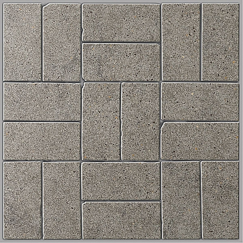 Декор ФЬОРД Серый Мозаичный BR006 (KERAMA MARAZZI)
