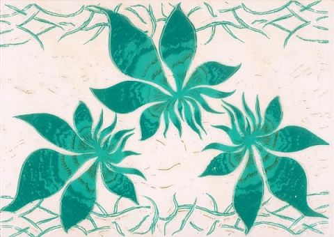 Декор MAGIC FANTASY Decor Green (Beryoza Ceramica)