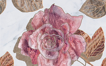 Декор FLOWERS-1 25x40 (Ceramica Classic)