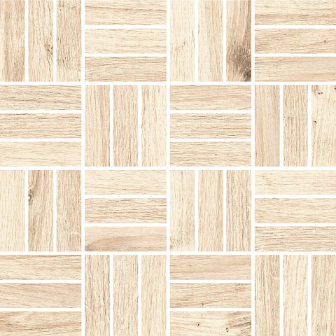 Мозаика Woodhouse светло-бежевый WS6O306 (Cersanit)