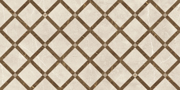 Декор EMOTE Decoro Intreccio Crema/Marrone 262545 (Versace)
