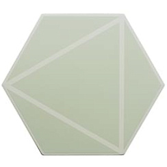 Керамический гранит FANCY Lines Mint 127020 200x230 (DNA Tiles)
