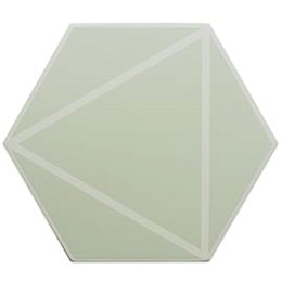 Керамический гранит FANCY Lines Mint 127020 200x230 (DNA Tiles)