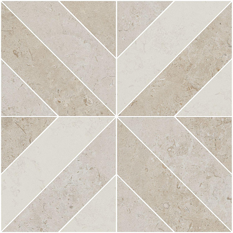 Декор напольный Про Лаймстоун бежевый матовый 600х600 ID125T (Kerama Marazzi)
