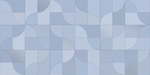Декор Colores Geometrico Celeste 31.5*63 (Керлайф)