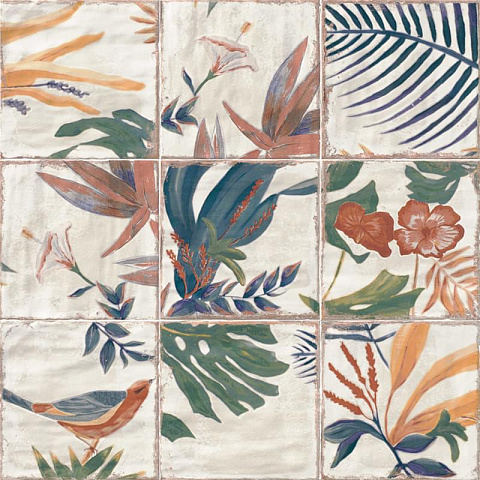 Плитка настенная LIVORNO Decor Sonata Mix PT02482 200x200 (Mainzu Ceramica)