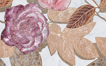Декор FLOWERS-2 25x40 (Ceramica Classic)