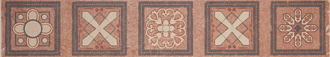 Бордюр напольный OLD STONE Frieze Aged Rufous GT-181-f01/gr (GRASARO)