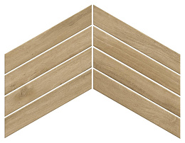 Керамический гранит Fusion Oak Golden Chevron / Фьюжн Оак Голден Шеврон 600010002449 75x450 (Atlas Concorde Russia)
