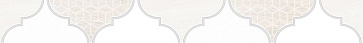 Бордюр Мореска / Moresque 1504-0170 47х400 бежевый (LB Ceramics)