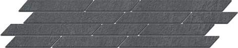 Бордюр ГРЕНЕЛЬ серый темный мозаичный SG144\005 (Kerama Marazzi)