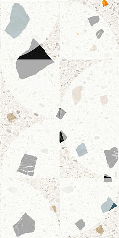 Керамический гранит Сray light geometry 300х600 (Creto)