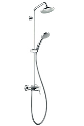 Душевой набор Croma 100 Showerpipe 27154000 (HANSGROHE)