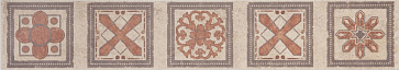 Бордюр напольный OLD STONE Frieze Aged Brown GT-183-f01/gr (GRASARO)
