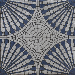 Керамический гранит CARINO Indigo Mosaico PT03810 200x200 (Mainzu Ceramica)