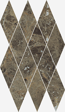 Мозаика Charme Deluxe Floor Project Emperador Mosaico Diamond 28x48 Lux (Italon)