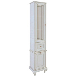 Шкаф-колонна БЕАТРИЧЕ слоновая кость с патиной 1A187403BEM6L (АКВАТОН)