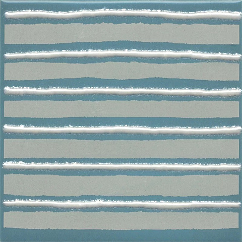 Декор Бахия 4 бирюзовый глянцевый KMD3STA028GN 98x98 (KERAMA MARAZZI)