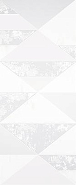 Декор Matrix White 01 25х60 (Creto)