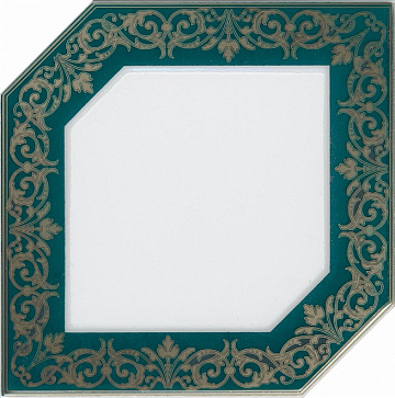 Декор КЛЕМАНСО зеленый темный HGD\E250\18000 (Kerama Marazzi)