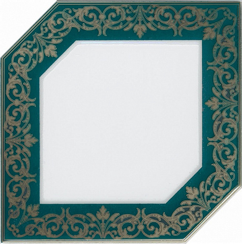 Декор КЛЕМАНСО зеленый темный HGD\E250\18000 (Kerama Marazzi)