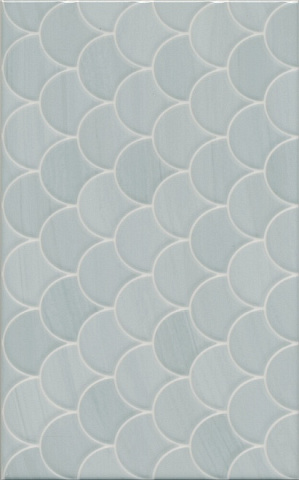 Плитка настенная Сияние голубой структура 6376 (KERAMA MARAZZI)