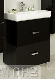 Тумба АМЕРИНА 60 Н черный 1A169201AM950 (АКВАТОН)