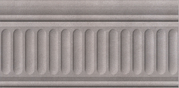Бордюр Александрия серый структура матовый 9,9х20 19033\3F (Kerama marazzi)