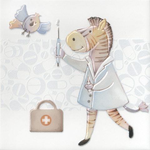 Декор Айболит 5 VT\A505\5009 202х202 (KERAMA MARAZZI)