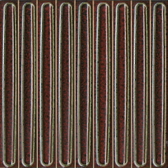 Декор чипсет Далия красный тёмный глянцевый KMD2SOB003BN 200x200 (Kerama Marazzi)
