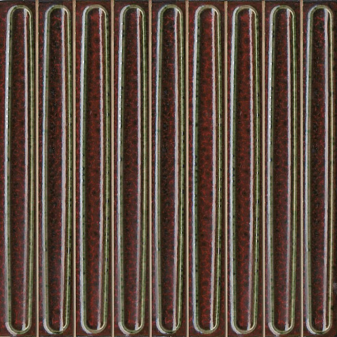 Декор чипсет Далия красный тёмный глянцевый KMD2SOB003BN 200x200 (Kerama Marazzi)