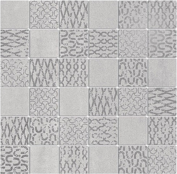 Декор Про Дабл серый светлый мозаичный 300х300 DD201220/MM (Kerama Marazzi)