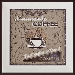 Декор COFFEE TIME Brown A (Monopole Ceramica)