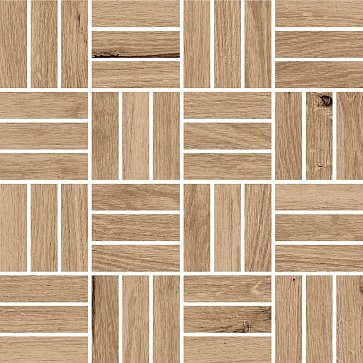 Мозаика Woodhouse темно-бежевый WS6O156 (Cersanit)