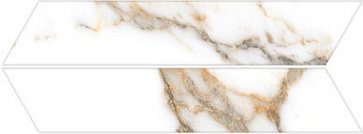 Керамический гранит Chevron Calacatta Gold (Goetan)