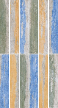 Керамический гранит Колор Вуд микс обрезной DD732400R (KERAMA MARAZZI)