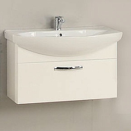 Тумба АРИЯ 80 белый 1417-1 / 1A141701AA010 (АКВАТОН)