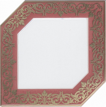 Декор КЛЕМАНСО розовый HGD\B250\18000 (Kerama Marazzi)
