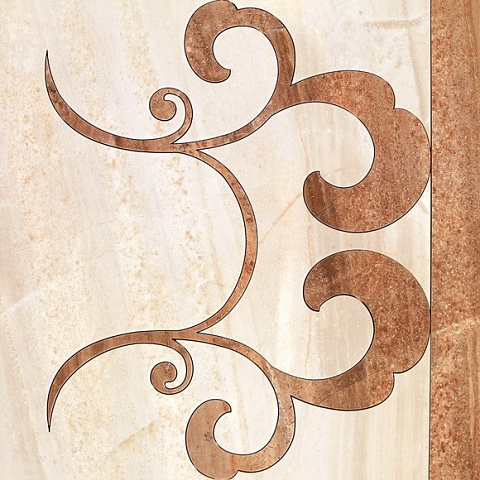 Бордюр Cen. COLONNA BEIGE (TAU CERAMICA)
