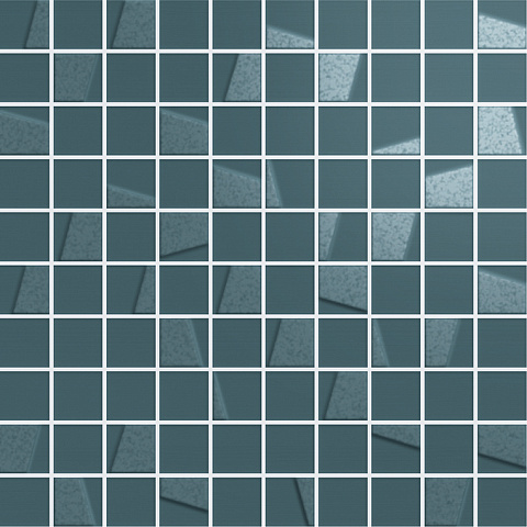 Декор ELEMENT Silk Mosaico Petrolio (Italon)