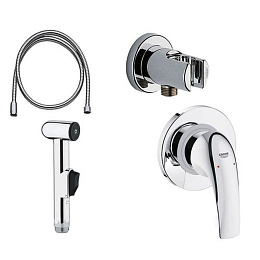 Смеситель с гигиеническим душем BauCurve 123072 (GROHE)