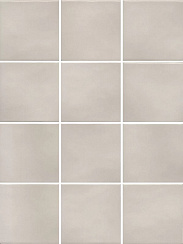 Керамический гранит Бахия серый светлый глянцевый 29,8х39,8 из 12 частей KM1010G0040N 98x98 (KERAMA MARAZZI)
