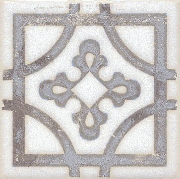 Вставка напольная АМАЛЬФИ орнамент коричневый STG\A406\1266 (KERAMA MARAZZI)