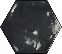 Керамический гранит Chiara negro hex 240x200 (ECOCERAMIC)