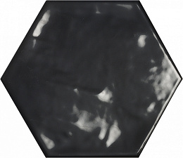 Керамический гранит Chiara negro hex 240x200 (ECOCERAMIC)