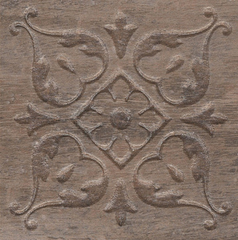 Вставка напольная Браш Вуд коричневый темный STG\C482\SG1550 (KERAMA MARAZZI)