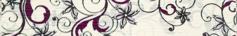 Бордюр AZALIA Frieze Claret (Beryoza Ceramica)