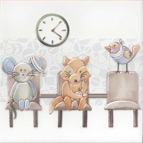 Декор Айболит 6 VT\A506\5009 202х202 (KERAMA MARAZZI)