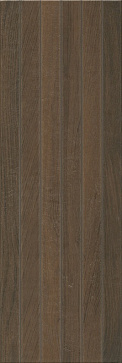 Плитка настенная Семпионе коричневый темный структура обрезной 13096R (Kerama Marazzi)