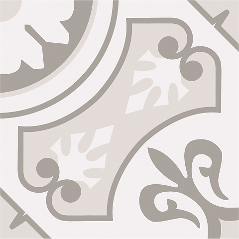 Керамический гранит ЭКЛЕКТИКА Пальмира бежевый 200x200 (Smile Tile)